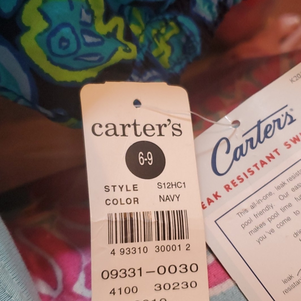 Carter's Leak Resistant Swim Suit Size 6-9M - Picture 5 of 5